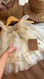 Vestido Alas de Azahar | | Ropa de bebé y niña | El Closet de Emma