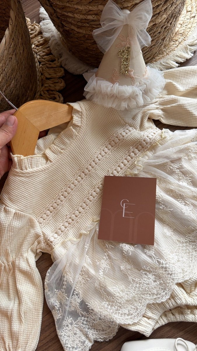 Vestido outfit Emma aurora | | Ropa de bebé y niña | El Closet de Emma