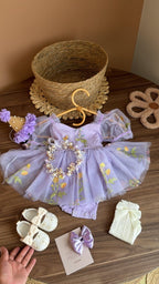 Outfit “Hada Lila Encantada” 🧚🏻‍♀️✨ | Vestido de Encaje | Ropa de bebé y niña | El Closet de Emma