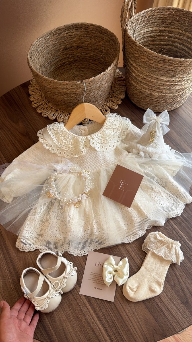 Outfit vestido de  Princesa Marfil Imagen principal del producto