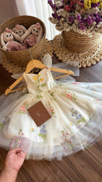 Vestido Alas de Azahar | | Ropa de bebé y niña | El Closet de Emma