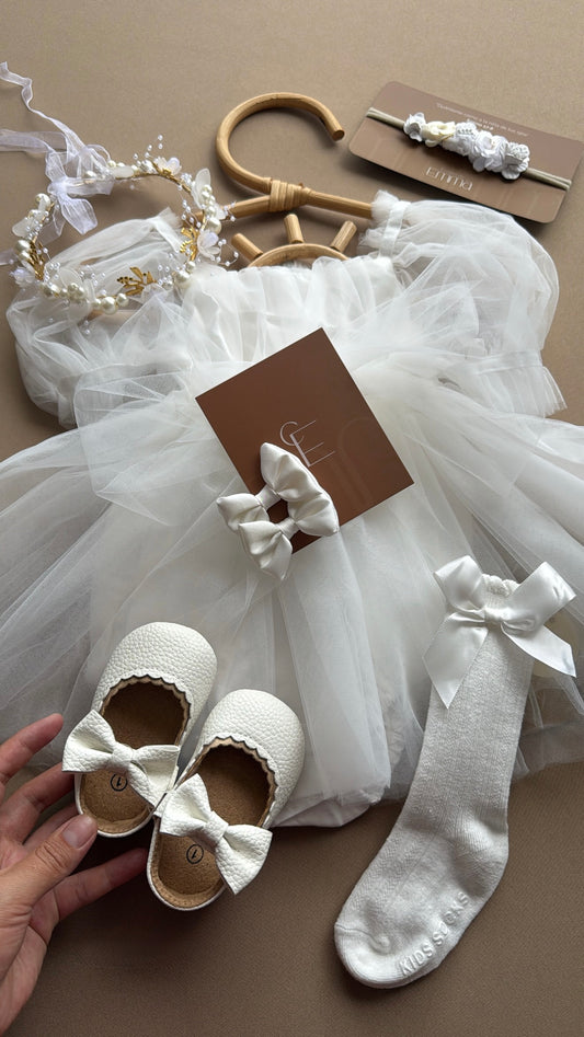 Outfit de encaje blanco
