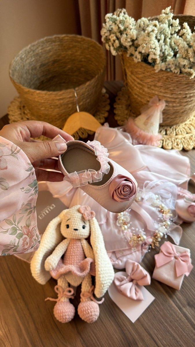 Vestido outfit Bella en Rosa Imagen secundaria del producto