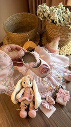 Vestido outfit Bella en Rosa | | Ropa de bebé y niña | El Closet de Emma