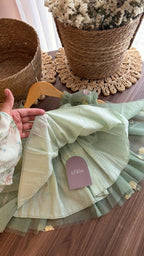 Vestido de Hada del Bosque Encantado – Outfit Infantil Vintage | | Ropa de bebé y niña | El Closet de Emma