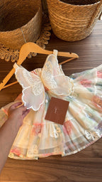 Vestido outfit Jardín de Mariposas de Ensueño | | Ropa de bebé y niña | El Closet de Emma