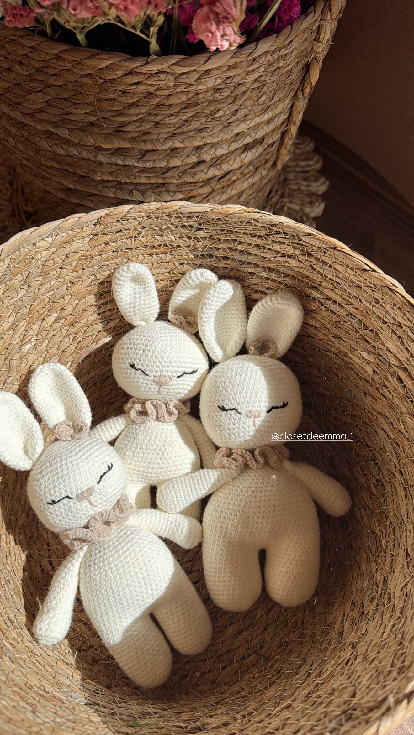 Amigurumi Conejito Sueños de Algodón 🐰🤍