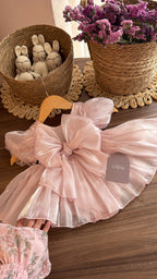 Outfit Princesita Vintage Rosa Empolvado | 1 Año