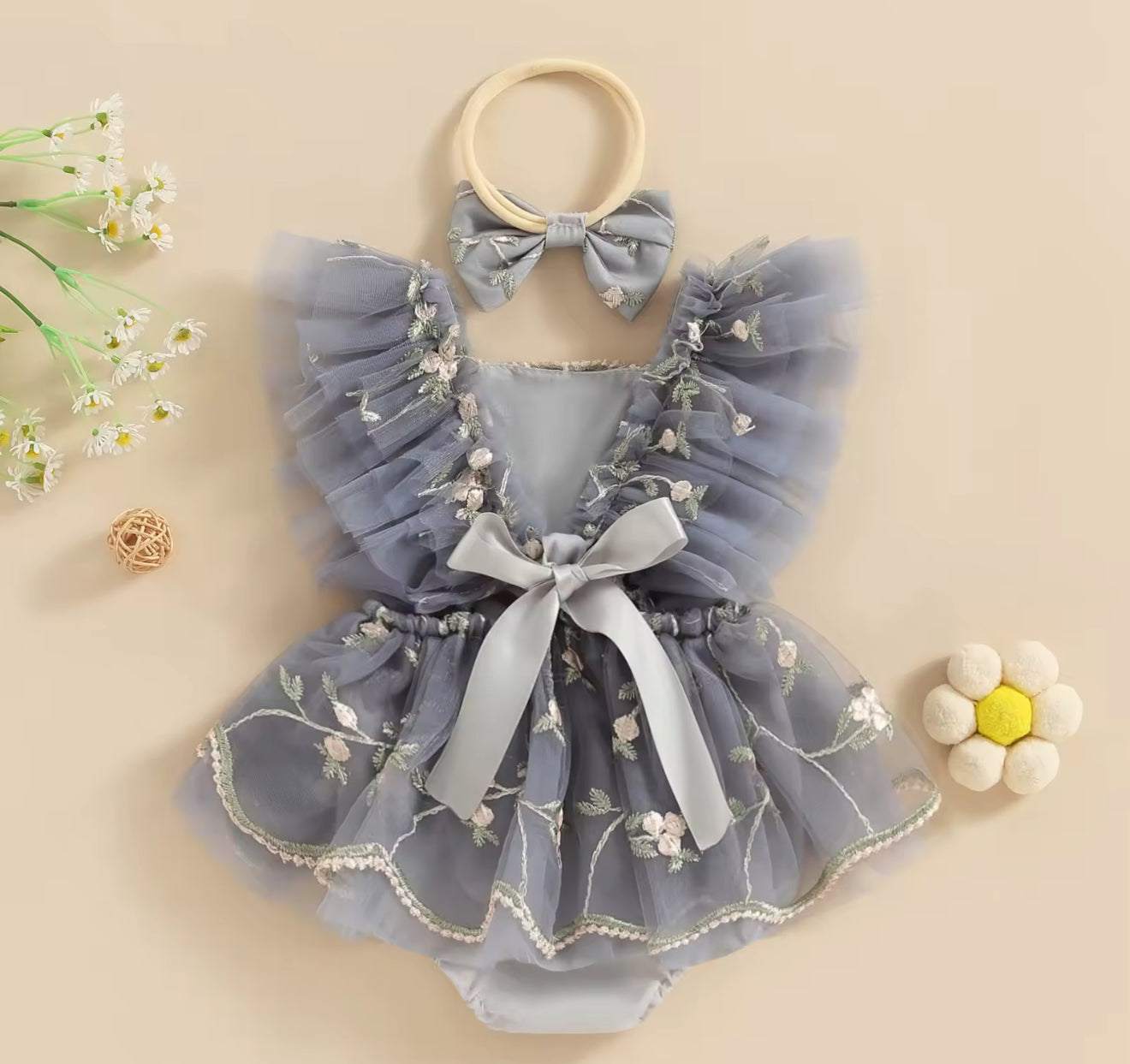 Vestido Azul Lavanda Encantado Imagen secundaria del producto