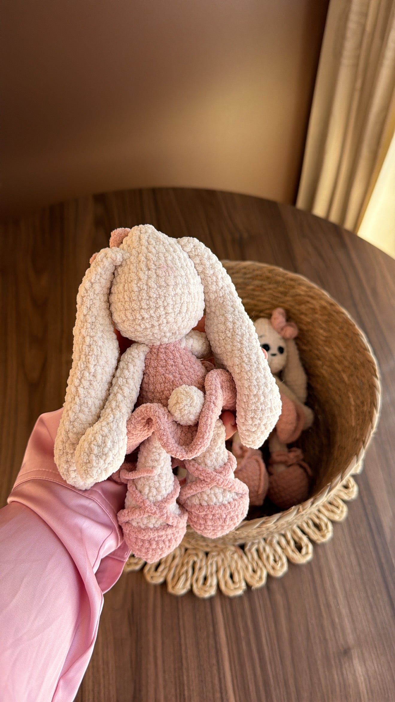 Amigurumi Conejita Bailarina Rosa