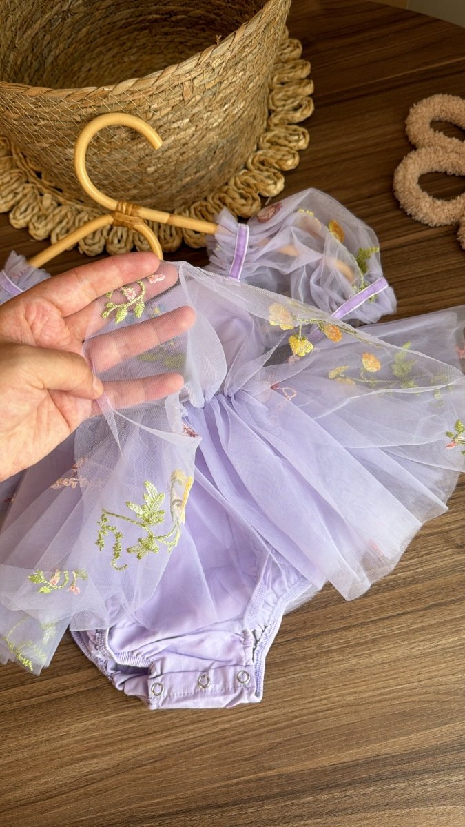 Outfit “Hada Lila Encantada” 🧚🏻‍♀️✨ | Vestido de Encaje | Ropa de bebé y niña | El Closet de Emma