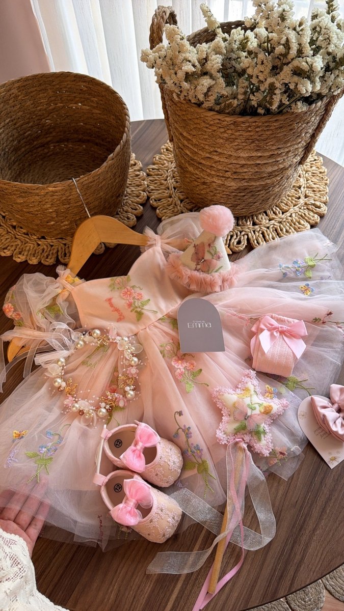 Outfit Hada del Bosque Encantado | Vestido de Fantasía para Niñas | | Ropa de bebé y niña | El Closet de Emma
