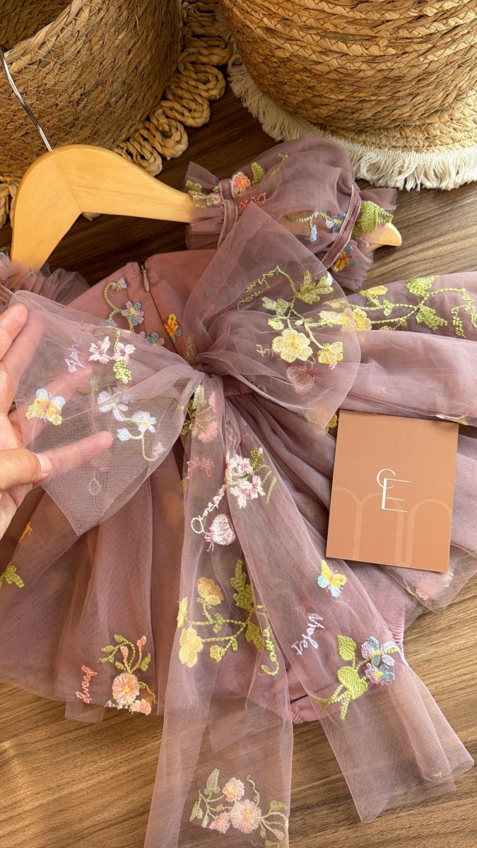 Vestido Conjunto Emma Belle Éthérée | | Ropa de bebé y niña | El Closet de Emma