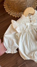 Outfit Vintage Marfil 🤍 | | Ropa de bebé y niña | El Closet de Emma