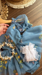 Vestido outfit hada celestia | | Ropa de bebé y niña | El Closet de Emma