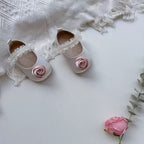 Zapatos Perla Rosé. | zapatos bebés | Ropa de bebé y niña | El Closet de Emma