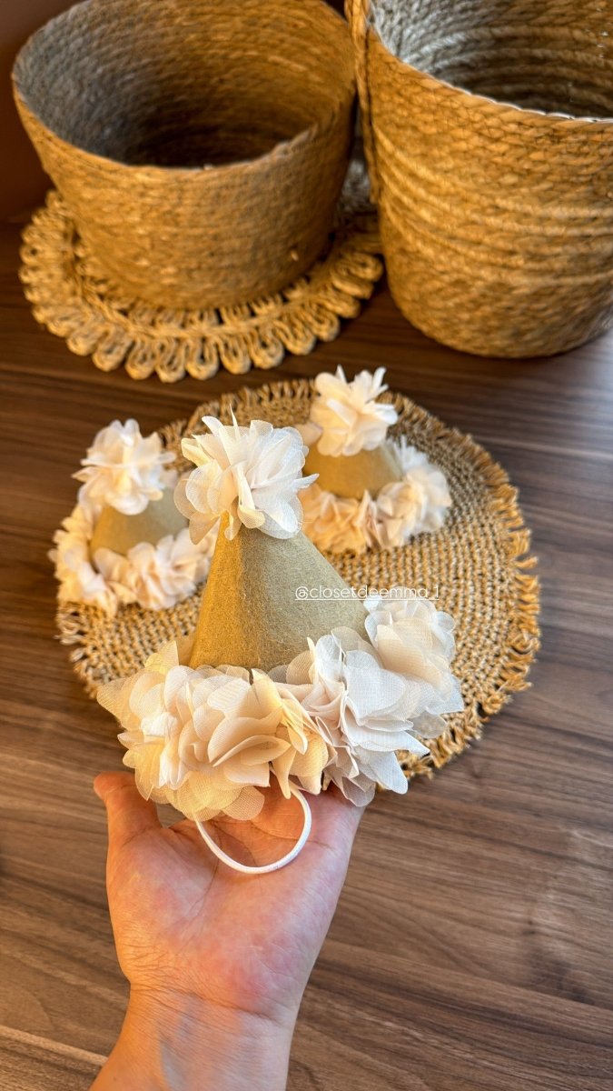 Gorro de cumpleaños | Gorro de Cumpleaños | Ropa de bebé y niña | El Closet de Emma