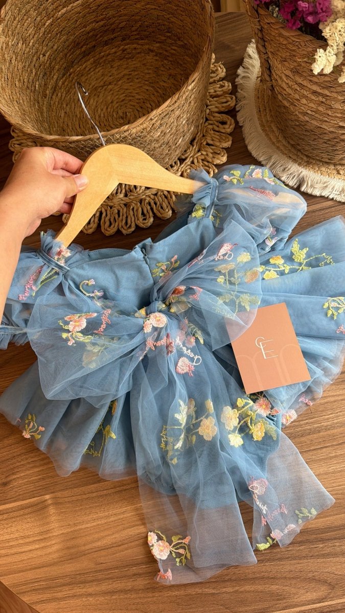 Vestido outfit hada celestia | | Ropa de bebé y niña | El Closet de Emma