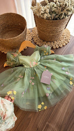 Vestido de Hada del Bosque Encantado – Outfit Infantil Vintage | | Ropa de bebé y niña | El Closet de Emma