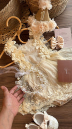 Vestido de encaje outfit aura de ternura | Vestido de Encaje | Ropa de bebé y niña | El Closet de Emma