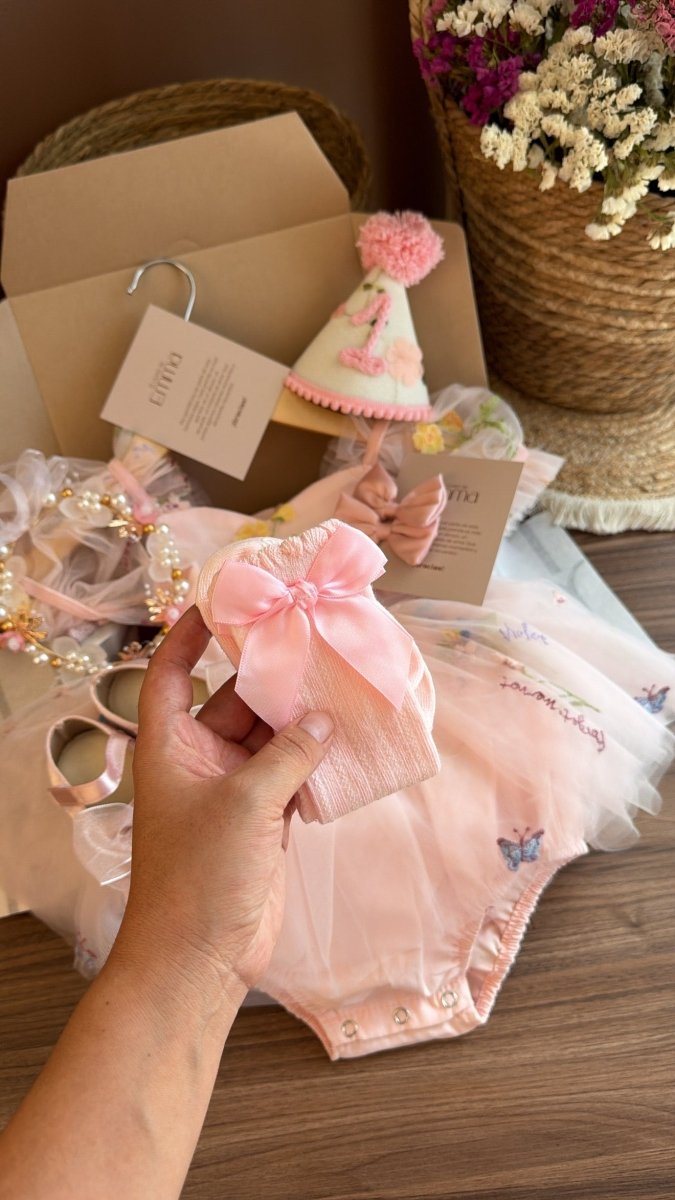 Vestido outfit Aurora Encantada | | Ropa de bebé y niña | El Closet de Emma