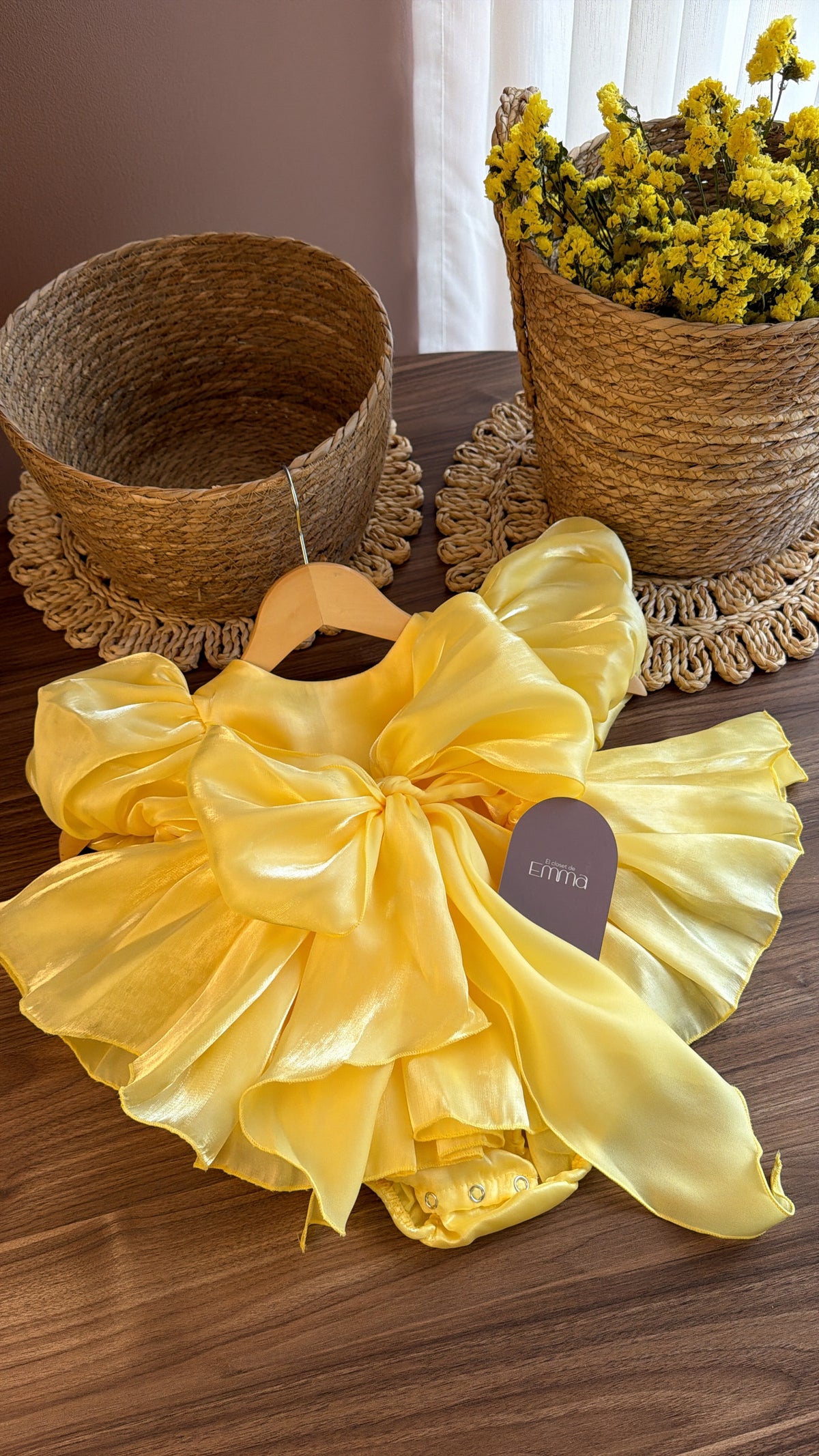 ✨ Conjunto Golden Blossom | Outfit Vintage para Niña