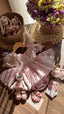 Vestido outfit Bella en Rosa | | Ropa de bebé y niña | El Closet de Emma