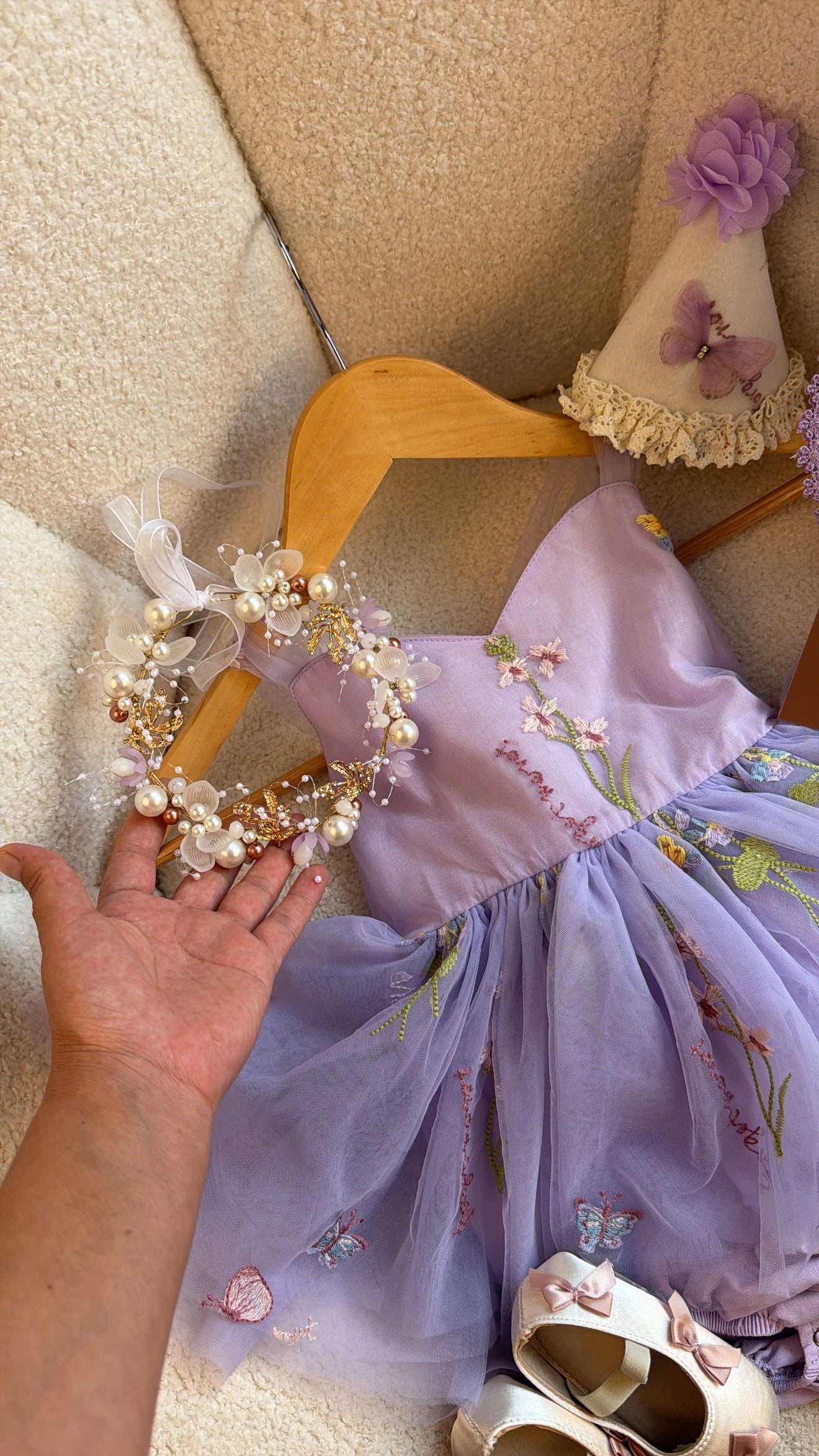 Vestido Outfit Hada Lavanda Emma
