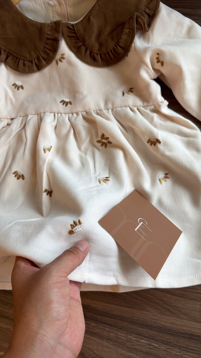 Vestido outfit susurro de otoño | | Ropa de bebé y niña | El Closet de Emma
