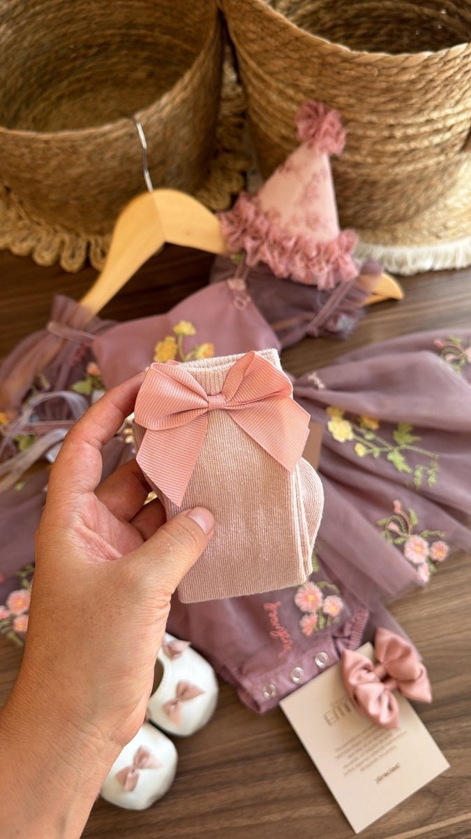 Vestido Conjunto Emma Belle Éthérée | | Ropa de bebé y niña | El Closet de Emma