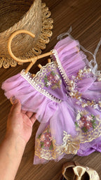 Outfit “Jardín de Lavanda” | | Ropa de bebé y niña | El Closet de Emma