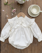 Body Ivory Bordado Inglés – Manga Larga