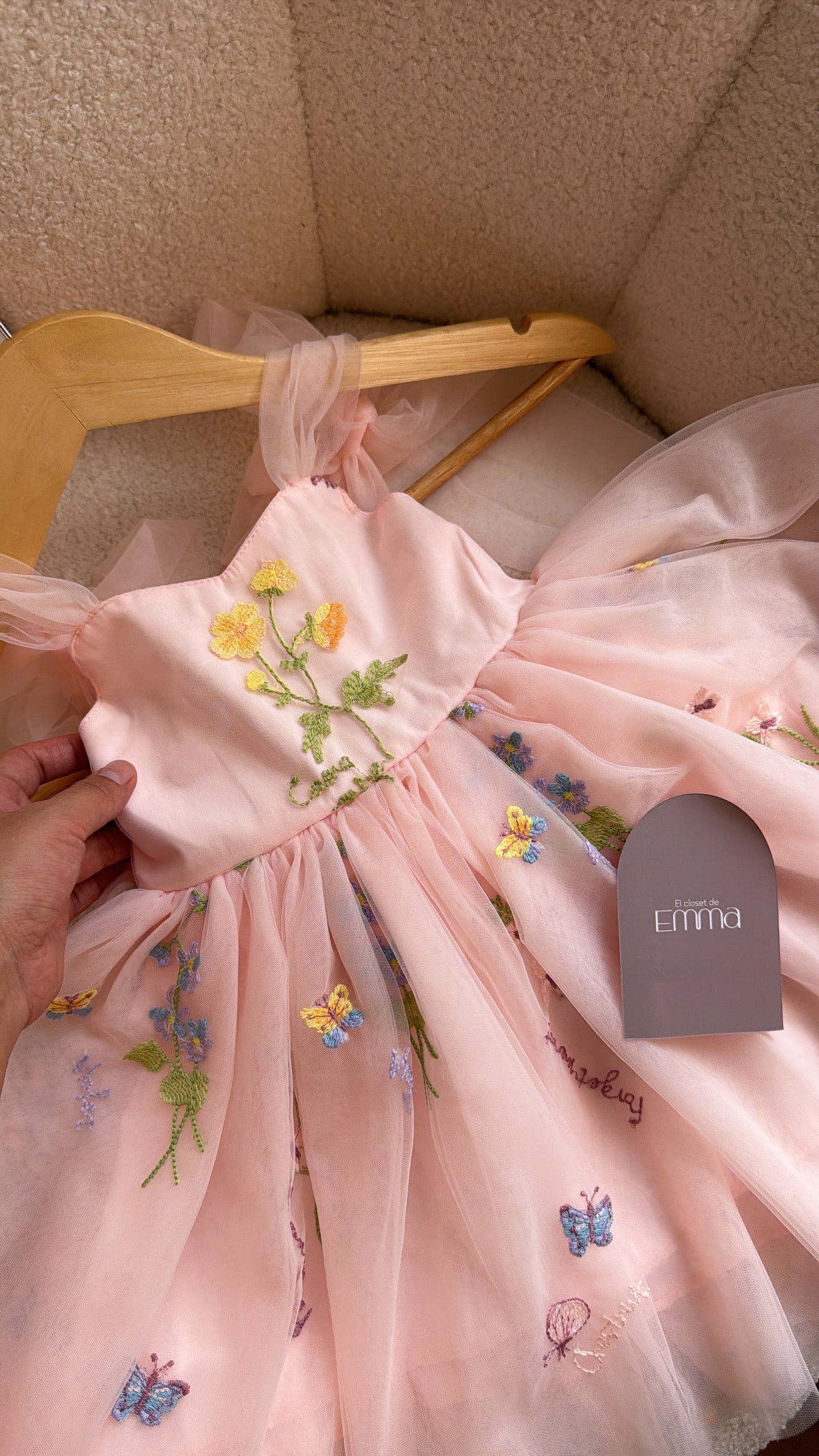 Outfit vestido Rosal Encantado