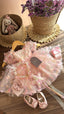 Vestido de Mariposas Rosa para Niña – Set Hada