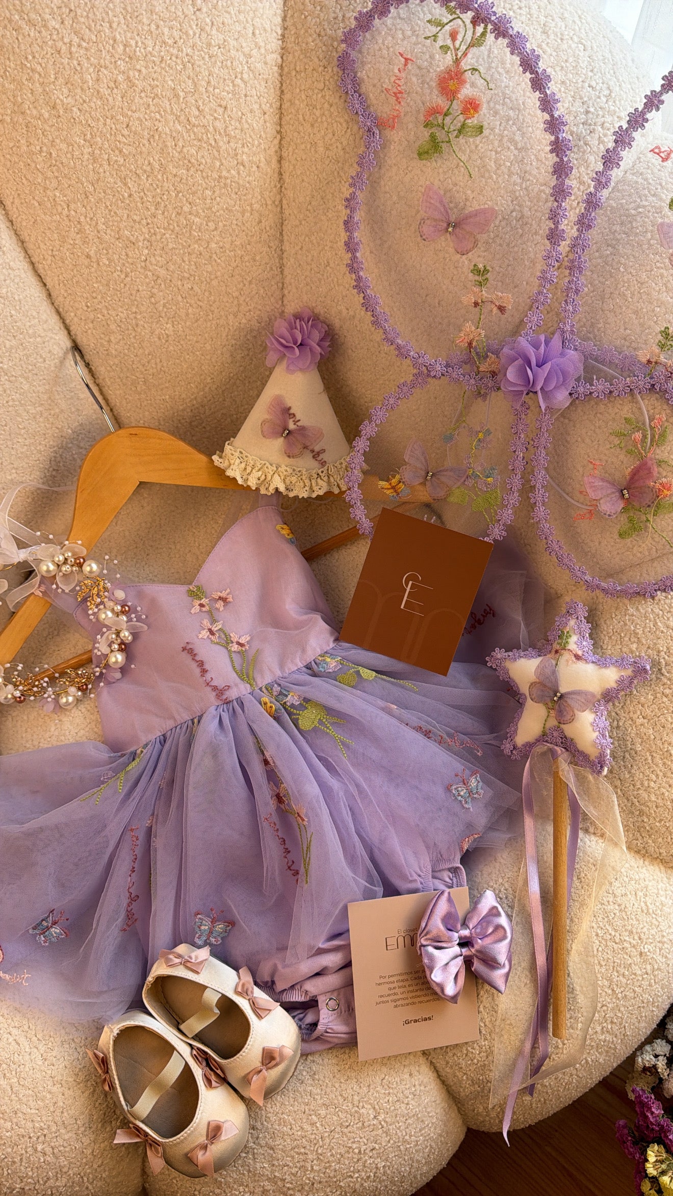 Vestido Outfit Hada Lavanda Emma