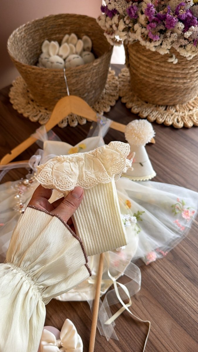 Outfit para Bebé Niña de 1 Año – Vestido de Hadita con Accesorios | | Ropa de bebé y niña | El Closet de Emma