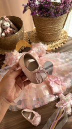 Vestido de Mariposas Rosa para Niña – Set Hada
