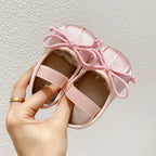 Zapatos Baby Rosa Ballet con Lazo – Dulzura Clásica