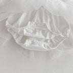 Vestido con gorro  Ivory Encaje y Tul – Elegancia Atemporal