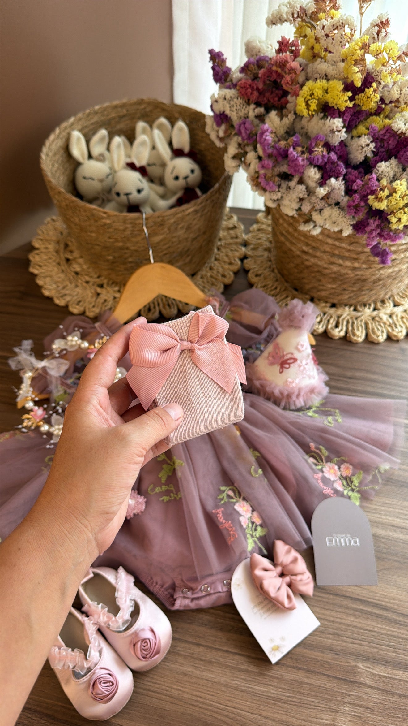 Vestido Conjunto Emma Belle Éthérée