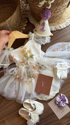 Outfit vestido Hada Encantada | | Ropa de bebé y niña | El Closet de Emma