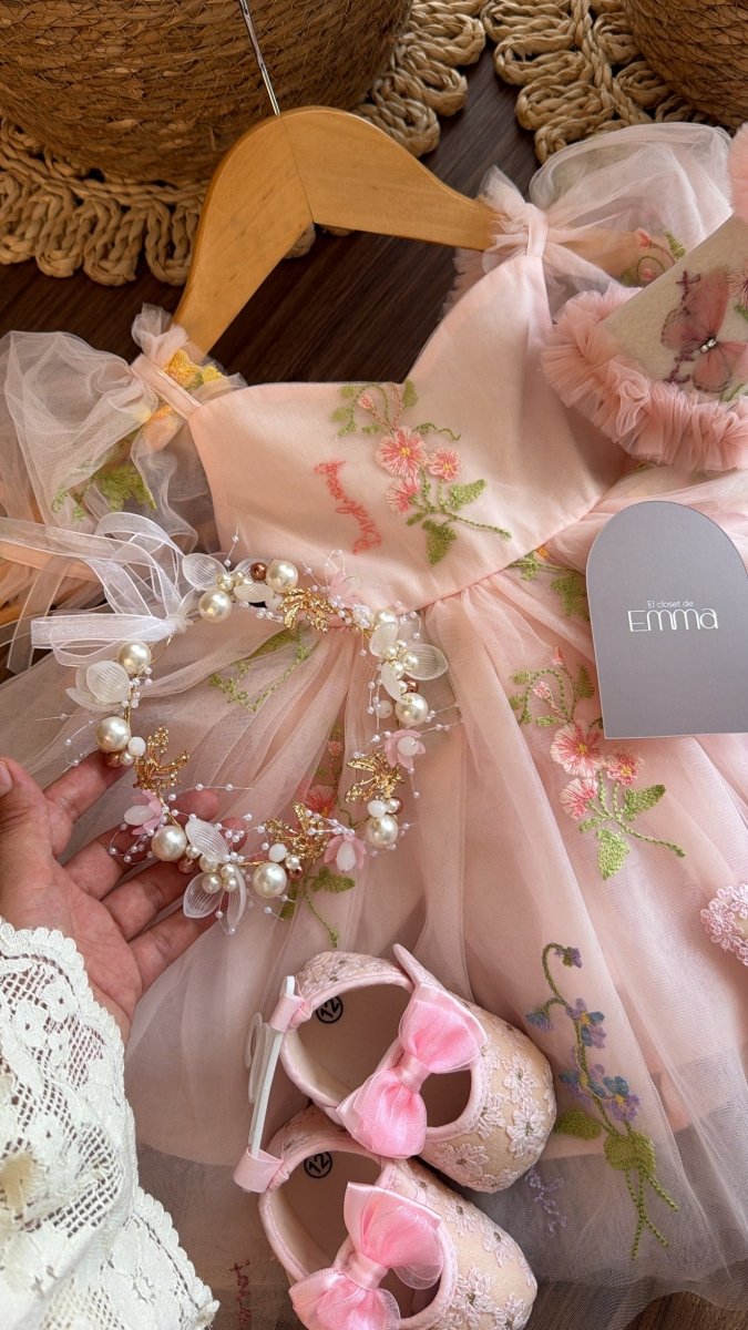 Outfit Hada del Bosque Encantado | Vestido de Fantasía para Niñas | | Ropa de bebé y niña | El Closet de Emma