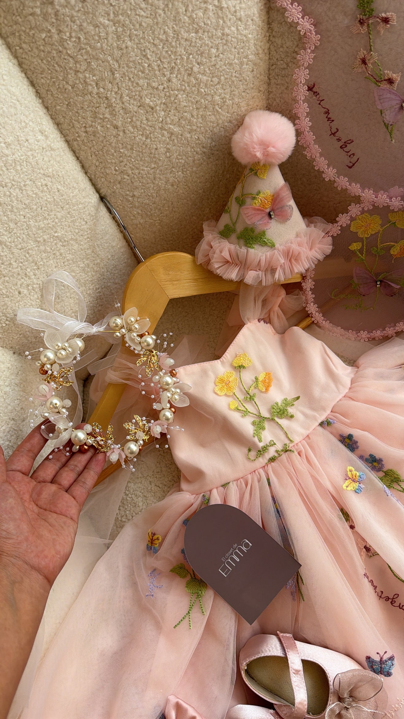 Outfit vestido Rosal Encantado