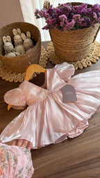 Outfit Princesita Vintage Rosa Empolvado | 1 Año