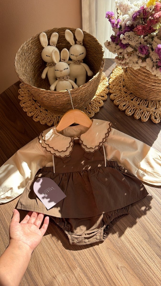 Outfit Vintage Isabella | | Ropa de bebé y niña | El Closet de Emma