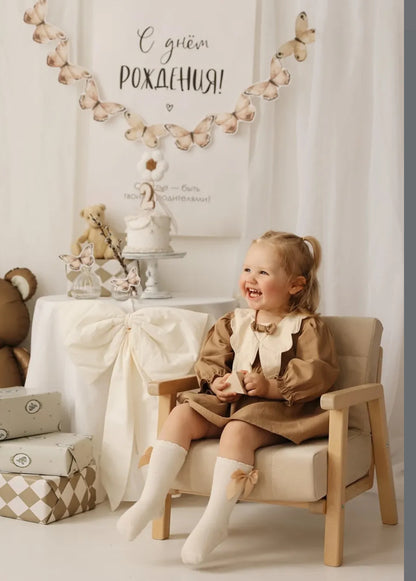 Vestido vintage caramelo