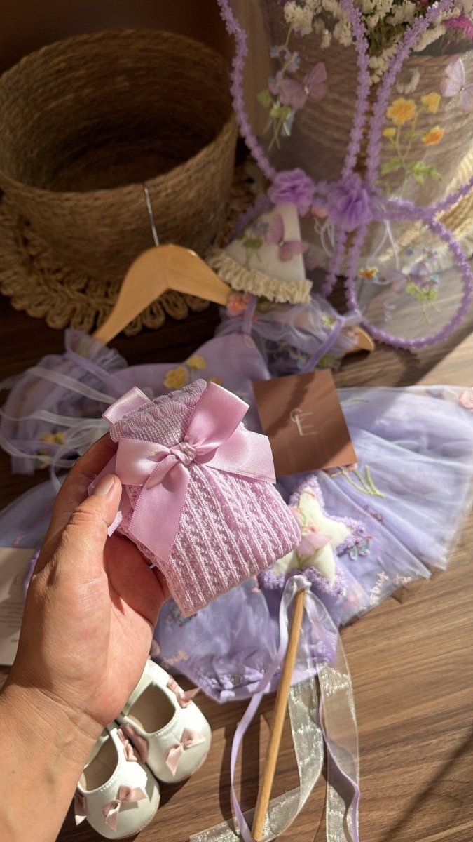 Vestido outfit sueño de hada lavanda | | Ropa de bebé y niña | El Closet de Emma