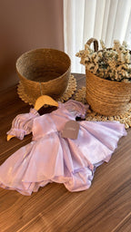 Outfit Princesa Lavanda Vintage para Bebé | Vestido Elegante con Accesorios | | Ropa de bebé y niña | El Closet de Emma