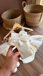 Outfit vestido floral hada de Ensueño | | Ropa de bebé y niña | El Closet de Emma