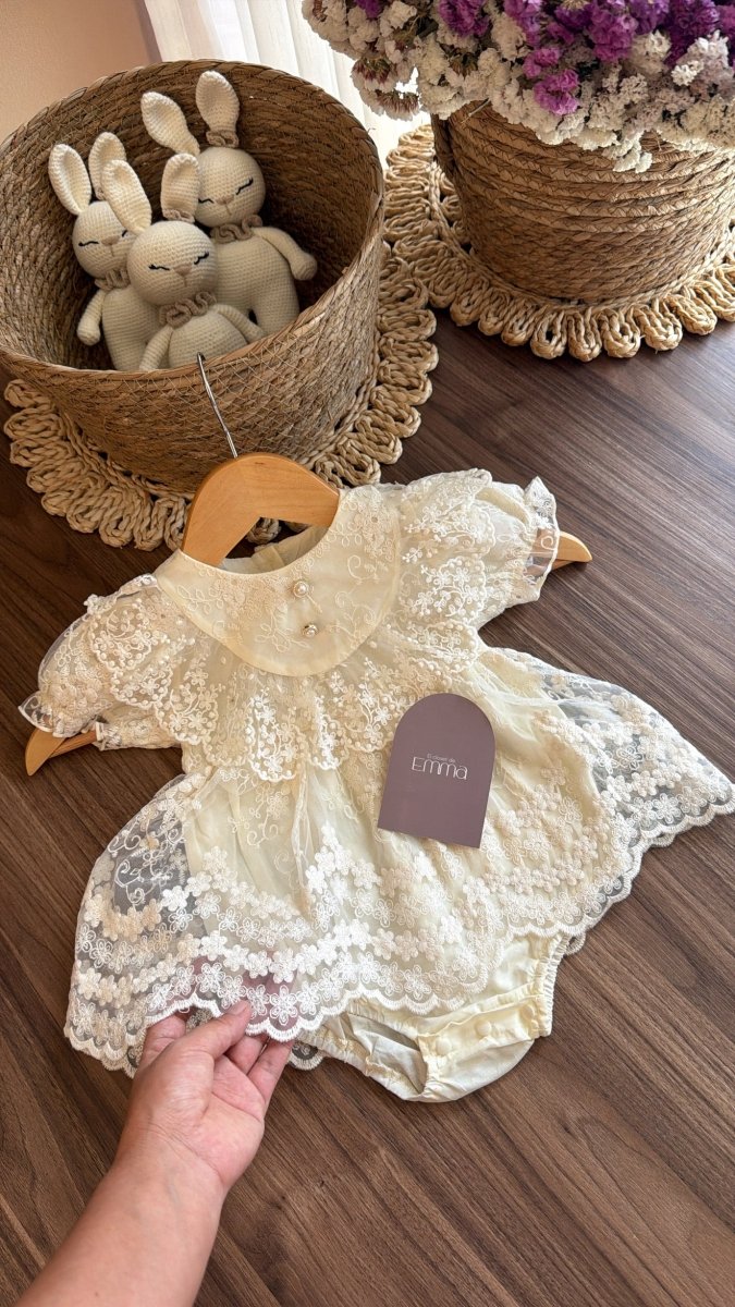 Vestido Outfit Éloise | | Ropa de bebé y niña | El Closet de Emma